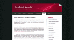 Desktop Screenshot of advokati-bolzanova33.cz