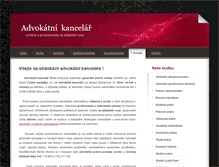 Tablet Screenshot of advokati-bolzanova33.cz